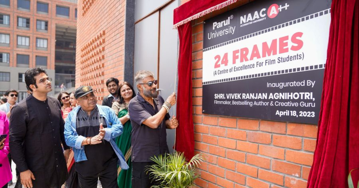 Film Legend Vivek Agnihotri Inaugurates Parul Institute of Design’s Vadodara Film and Design Festival